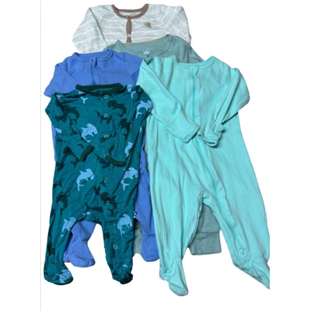 5 Piece Lot Of 0-3 Months One Piece Suit